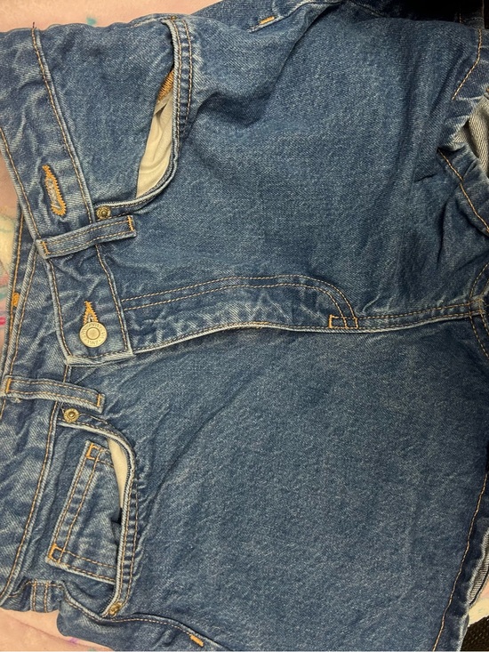 Zara Pants - Zara Blue Denim Jeans with Contrast Stitching